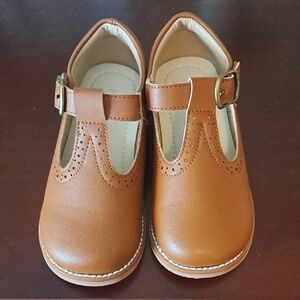 Classic Brown Kids Shoes